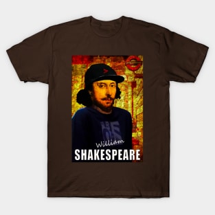 William Shakespeare as a Dude T-Shirt